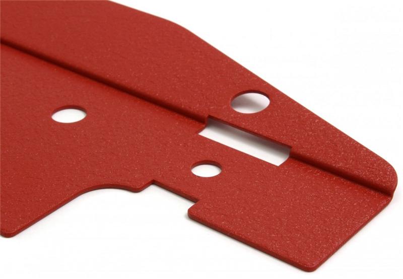Perrin Performance PERRIN Radiator Shroud - Red for 08-14 Subaru WRX/STI/Impreza - view 3