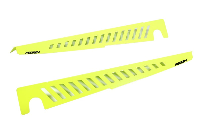 Perrin Performance PERRIN Fender Shroud Set - Neon Yellow for 22-26 Subaru WRX