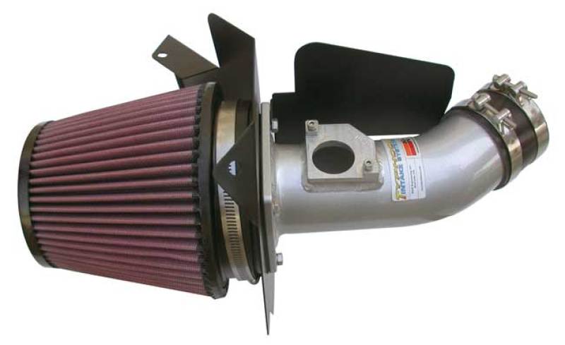K&N Engineering K N F4- Silver Typhoon Short Ram Intake for 04-06 Subaru Forester XT