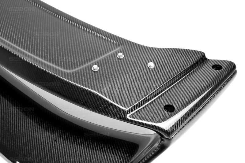 Seibon RC Style Carbon Fiber Rear Spoiler for 02-07 Subaru WRX/STI/Impreza - view 5