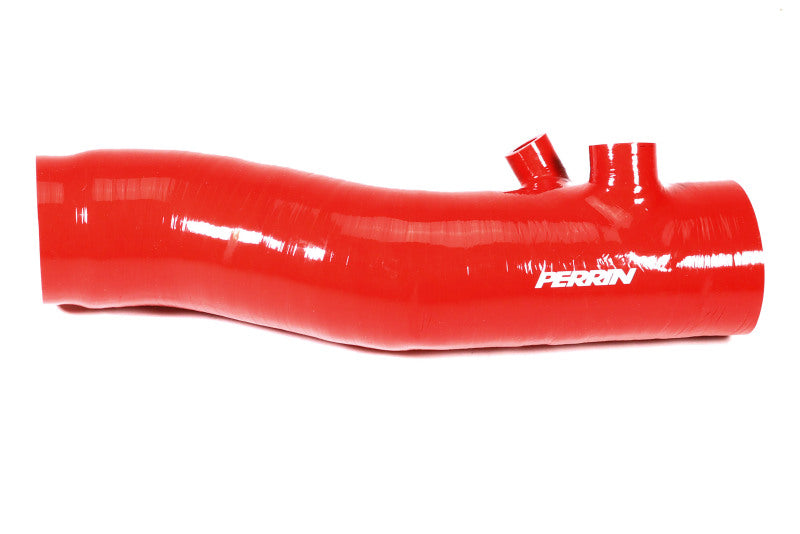 Perrin Performance PERRIN Long Type Turbo Inlet Hose - Red for 22-26 Subaru WRX - view 2