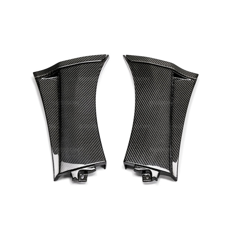 Seibon Carbon Fiber Fender Caps for 08-14 Subaru STI - view 2