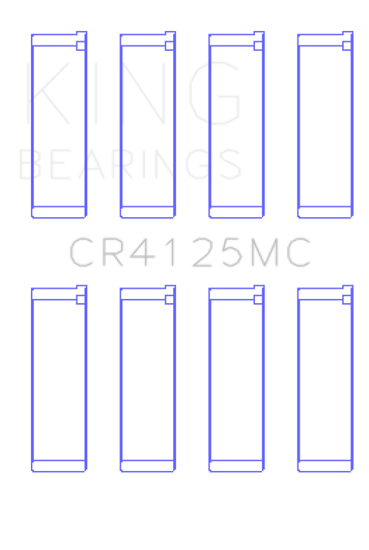 King Engine Bearings EJ20 EJ22 EJ25 Connecting Rod Bearing Set