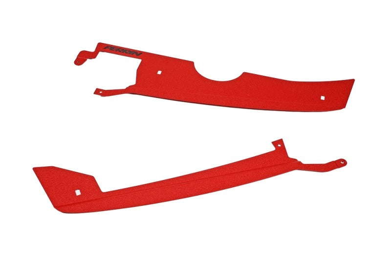 Perrin Performance PERRIN Radiator Shroud - Red for 22-26 Subaru WRX - view 4