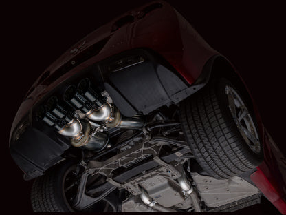 AWE Tuning 05-07 C6 Chevrolet Corvette 6.0L Touring Edition Axleback Exhaust w/ Diamond Black Tips