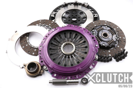 XCLUTCH Base 10.5in Twin Sprung Organic Clutch Kit for 15-21 Subaru WRX/STI