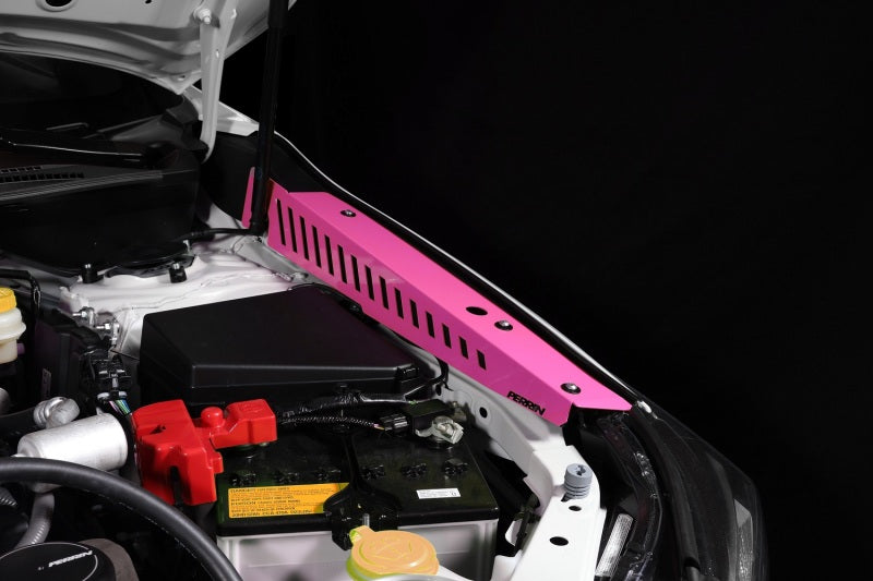 Perrin Performance PERRIN Fender Shroud Set - Hyper Pink for 22-26 Subaru WRX - view 5