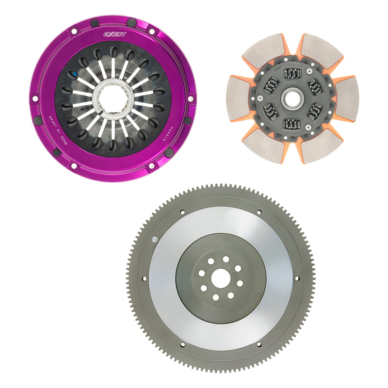 Exedy Hyper Single Clutch Sprung Center Disc Pull Type for 2004-2014 Subaru WRX/STI/Impreza - view 3