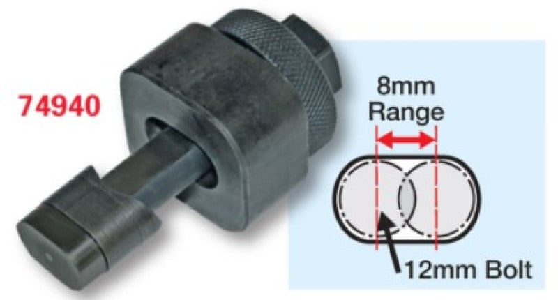 SPC Performance 12x8mm Slot Punch Tool - view 3
