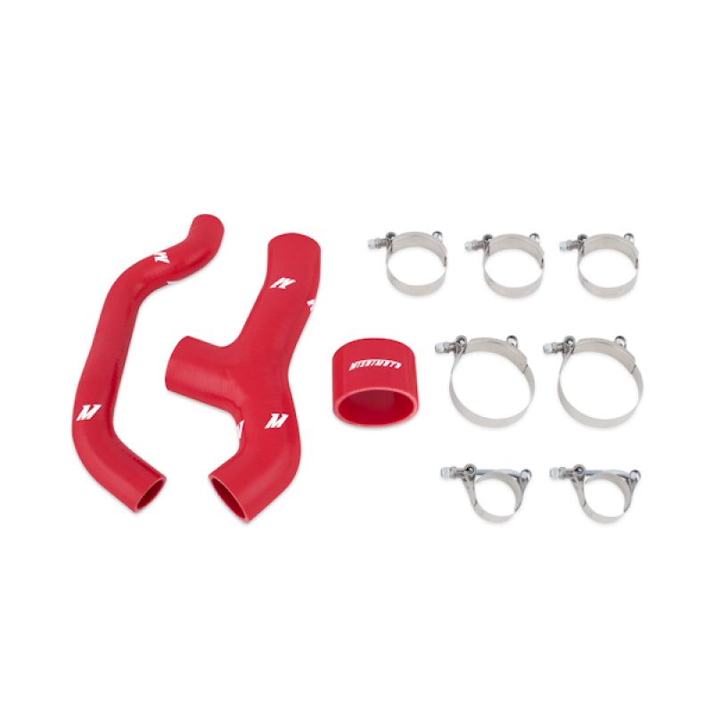 Mishimoto Red Silicone Intercooler Hoses for 06-07 Subaru WRX - view 2