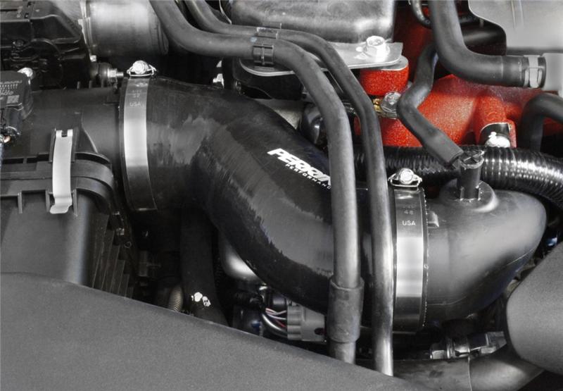 Perrin Performance PERRIN AFTA-MAF Intake Tube Air-Box to Inlet Hose - Black for 02-07 Subaru WRX/STI - view 2