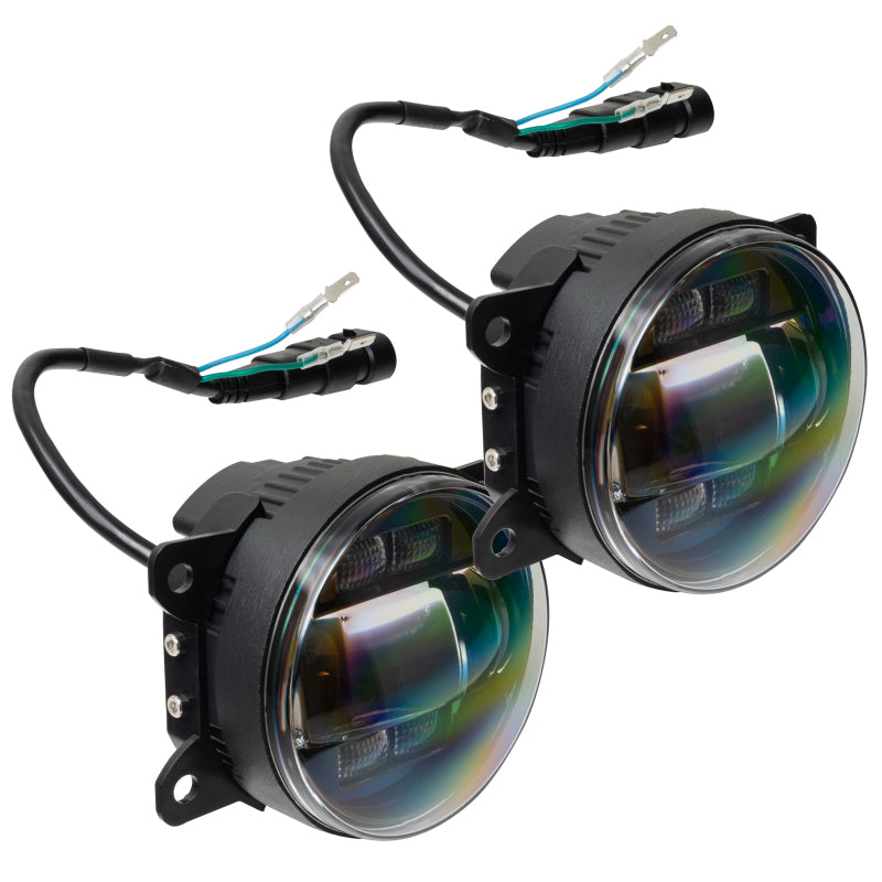 Oracle 4in High Performance LED Fog Light (Pair) - 6000K