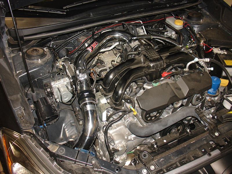 Injen 12 4cyl Black Cold Air Intake with MR Tech for Subaru Impreza - view 4