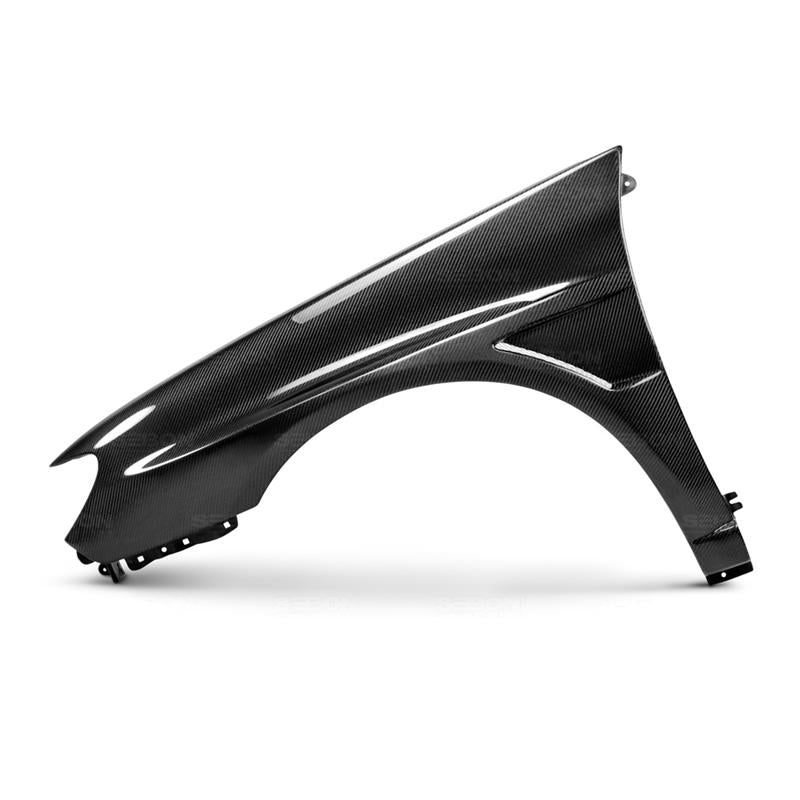 Seibon 10mm Wider Carbon Fiber Fenders for 06-07 Subaru WRX/STI - view 7