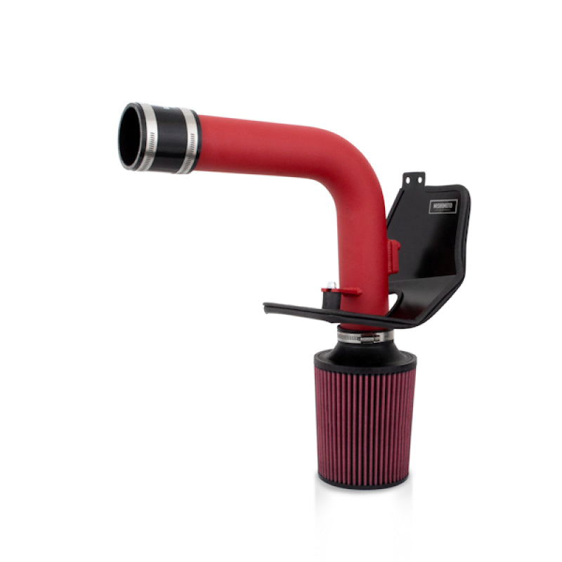 Mishimoto 08+ Performance Cold Air Intake Kit - Wrinkle Red for Subaru WRX/STI - view 5