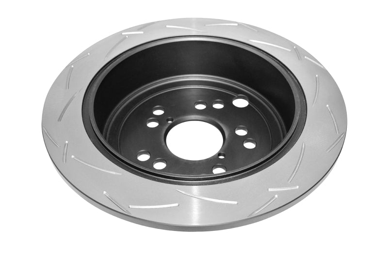 DBA Scion FR-S Toyota GR 86 Rear T3 Slotted 4000 Series Rotor for 14-21 Subaru WRX - view 3
