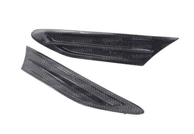 Seibon BRZ FRS BR Style Carbon Fiber Fender Ducts - view 4