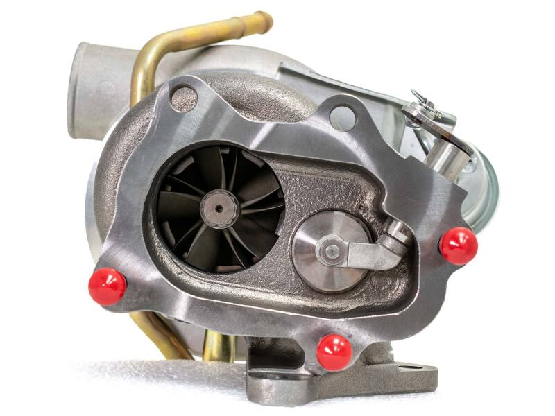 Forced Performance Green UHF Turbo 60mm Black Housing MVI WG with Oil Line for Subaru STI