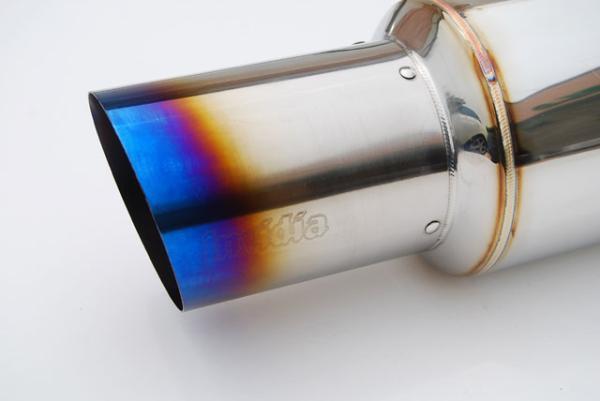 Invidia 08+ 76mm REGULAR Titanium Tip Cat-back Exhaust for Subaru WRX - view 2