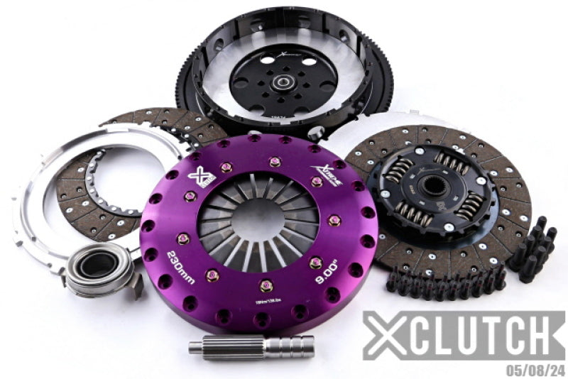 XCLUTCH Base 10.5in Twin Sprung Organic Clutch Kit for 18-21 Subaru WRX