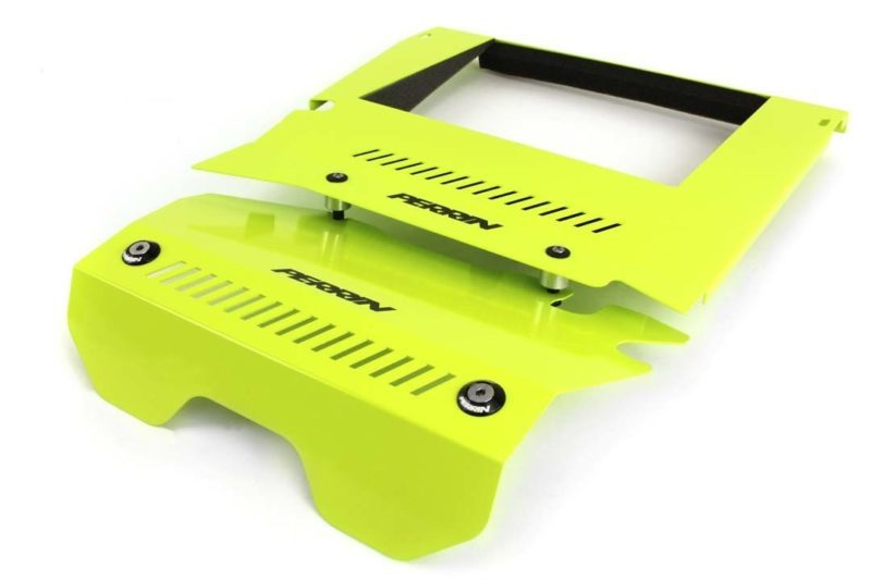 Perrin Performance PERRIN Engine Cover Kit - Neon Yellow for 15-21 Subaru WRX