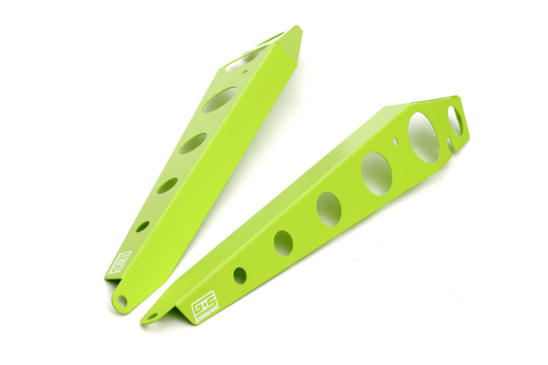 GrimmSpeed 15+ Fender Shroud - Neon Green Powdercoat for Subaru WRX/STI