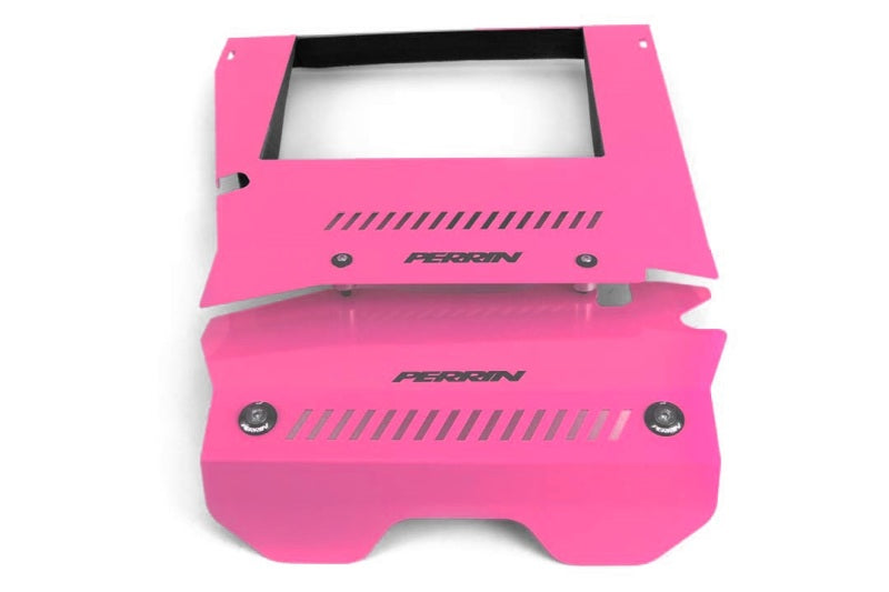Perrin Performance PERRIN Engine Cover Kit - Hyper Pink for 15-21 Subaru WRX