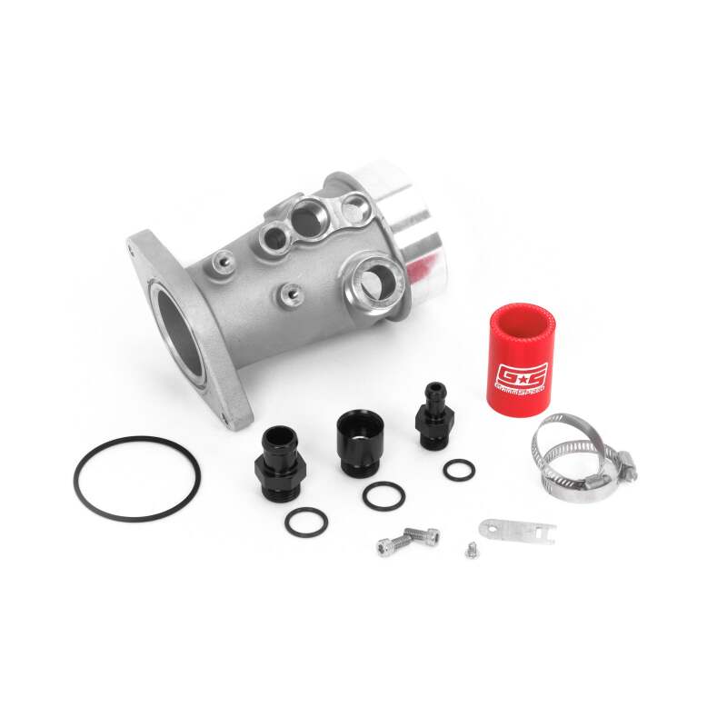 GrimmSpeed Version 2 Aluminum Turbo Inlet for 15-21 Subaru WRX - view 5