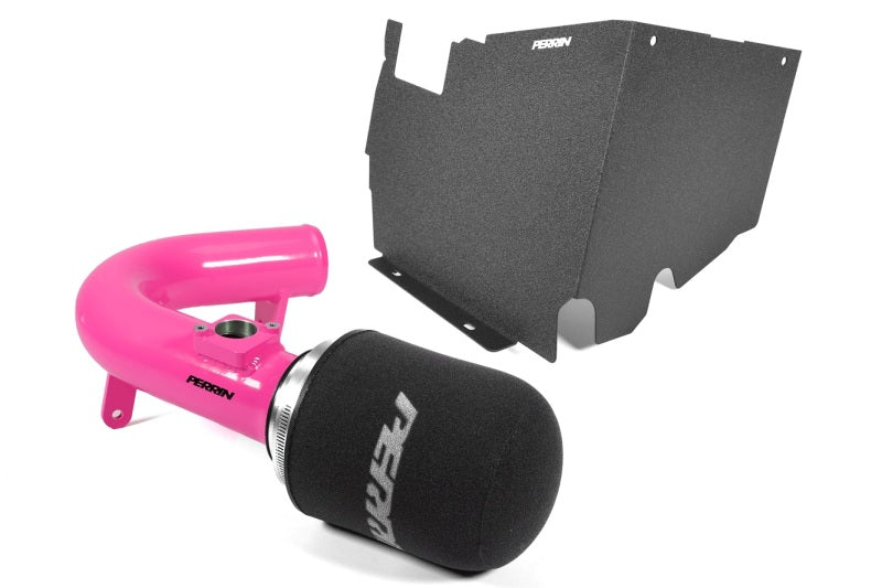 Perrin Performance PERRIN Cold Air Intake with Heatshield - Hyper Pink for 22-26 Subaru WRX - view 5