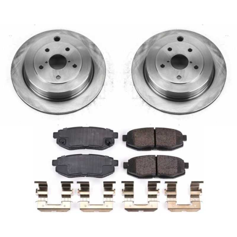 PowerStop Power Stop B9 Tribeca Rear Autospecialty Brake Kit