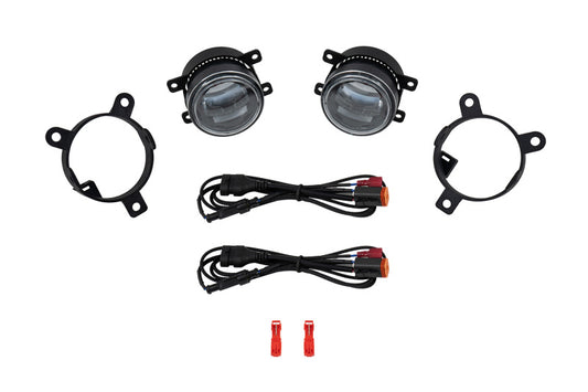 Diode Dynamics Elite Series Type Y LED Fog Lamps - Cool White for 22-24 Subaru WRX