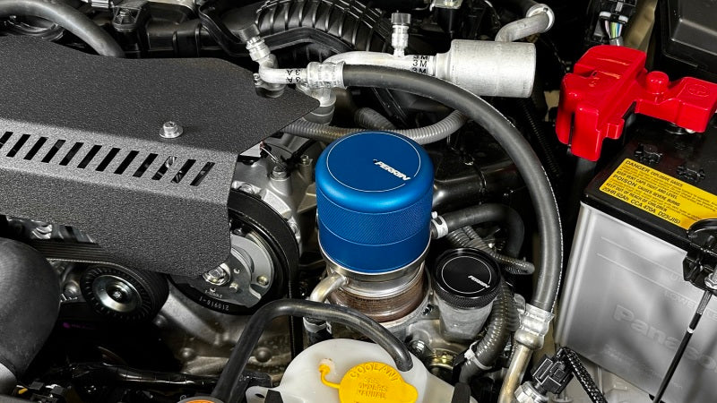 Perrin Performance PERRIN BRZ FR-S 86 GR86 Oil Filter Cover - Blue for 15-26 Subaru WRX - view 4
