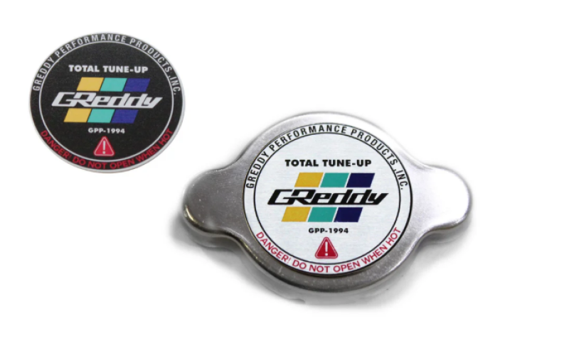 GReddy Type-S No Relief Radiator Cap Most Nissan Mazda Mitsubishi Some Toyota - Polished