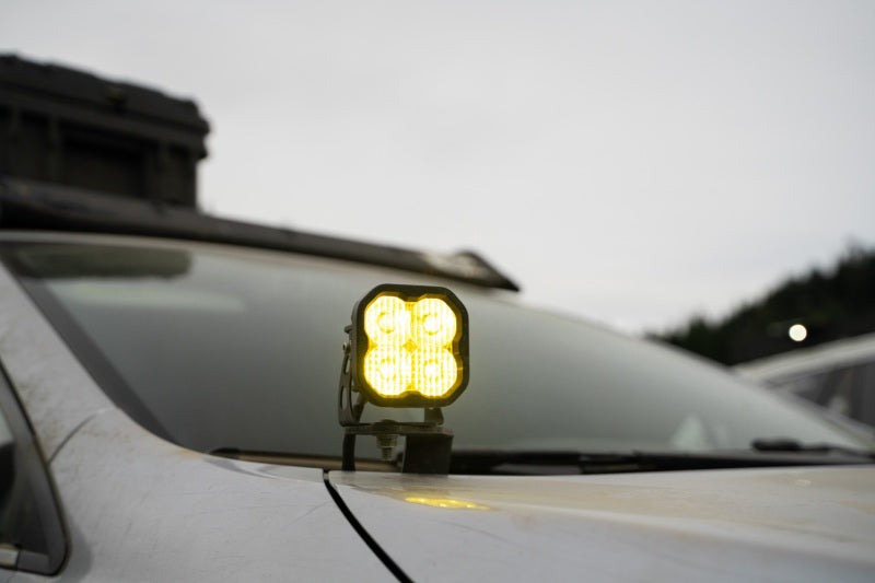 Diode Dynamics Crosstrek Stage Series 2in LED Ditch Light Kit - Yellow Pro Combo - view 9