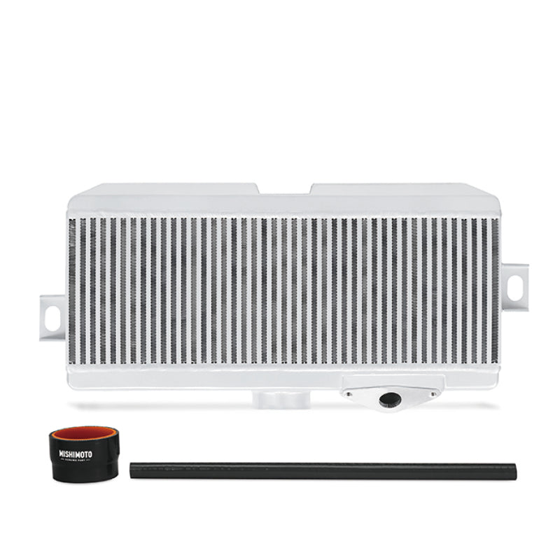 Mishimoto Top-Mount Intercooler Kit - Powder Coated Silver Black Hoses for 08-15 Subaru WRX/STI