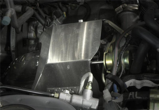 Perrin 04-11 Subaru STi / 05-08 Legacy GT / 02-11 WRX / 04-09 Forester XT Brushed Turbo Heat Shield