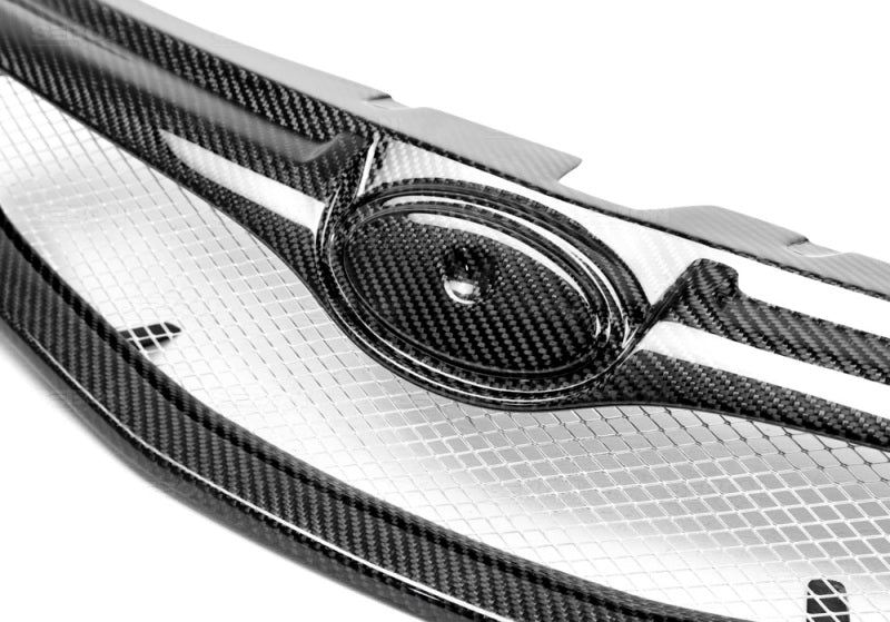 Seibon Carbon Fiber Front Grill for 08-09 Subaru WRX/STI/Impreza - view 9
