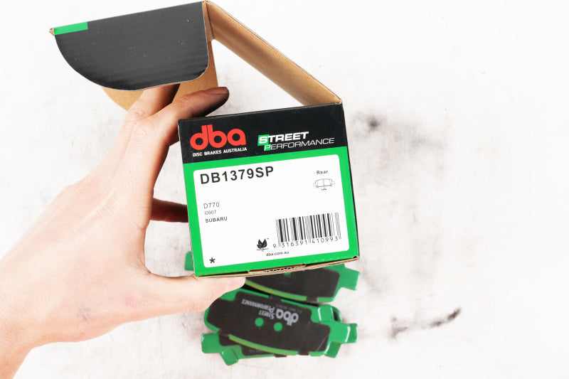 DBA SP500 Rear Brake Pads for 02-03 Subaru WRX - view 3