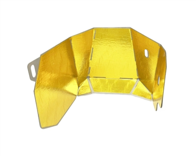 Torque Solution EJ Stock Location Turbo Heat Sheild with Reflective Gold Thermal Tape