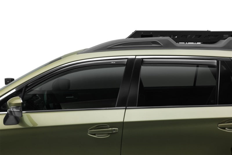AVS Ascent Ventvisor Front Rear Window Deflectors 4pc - Smoke - view 4