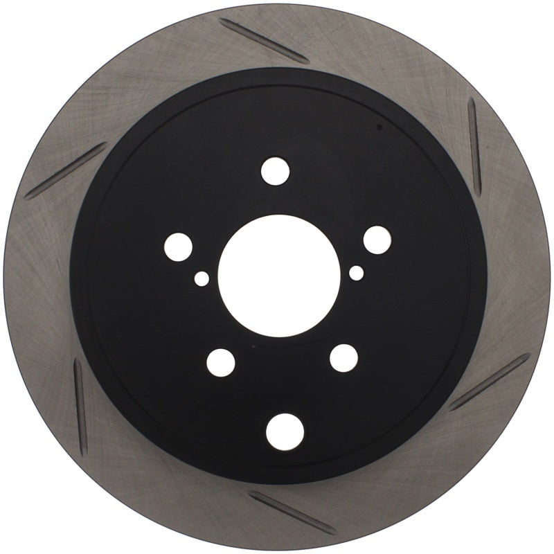 Stoptech Power Slot Rear Right Slotted Rotor for 08-10 Subaru WRX