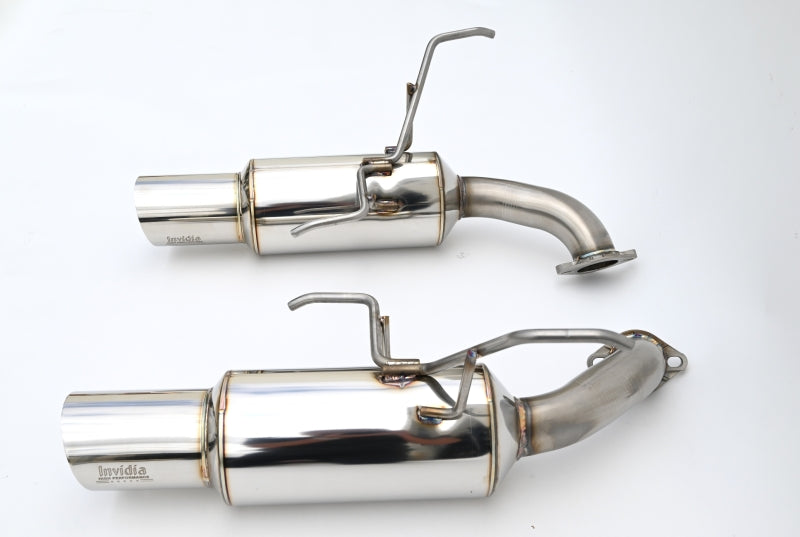 Invidia 22+ GT N1 3.5in. Stainless Steel Tip Axle-Back Exhaust for Subaru WRX