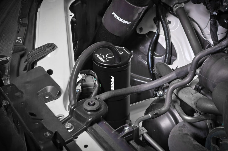 Perrin Performance PERRIN BRZ GR86 FRS 86 Coolant Overflow Tank - Black for 02-26 Subaru WRX/STI - view 4