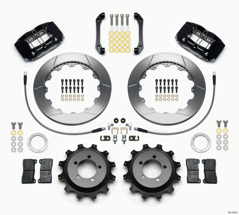 Wilwood Dynapro Radial Rear Kit 12.88in with Lines for 2006-2007 Subaru WRX