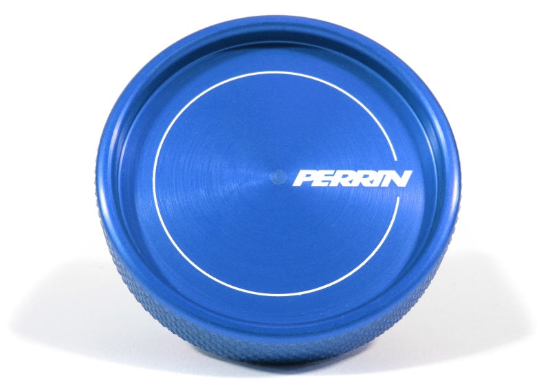 Perrin Performance PERRIN Crosstrek BRZ FR-S GR86 GR86 Oil Fill Cap - Blue for 02-26 Subaru WRX/STI/Impreza - view 3