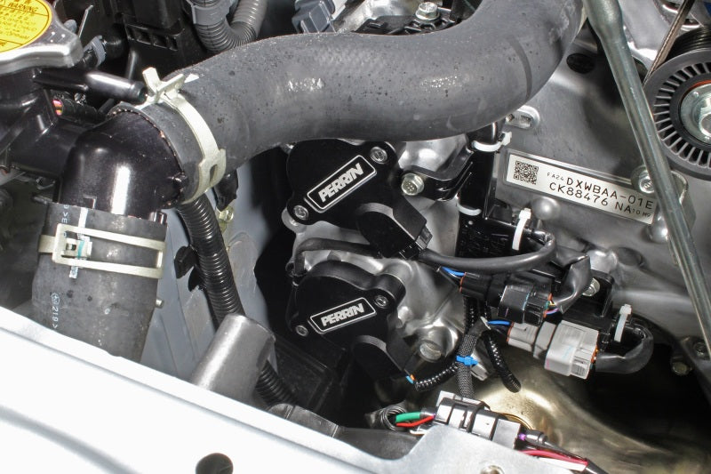 Perrin Performance PERRIN BRZ Scion FR-S Toyota 86 GR86 Cam Solenoid Cover - Black - view 5