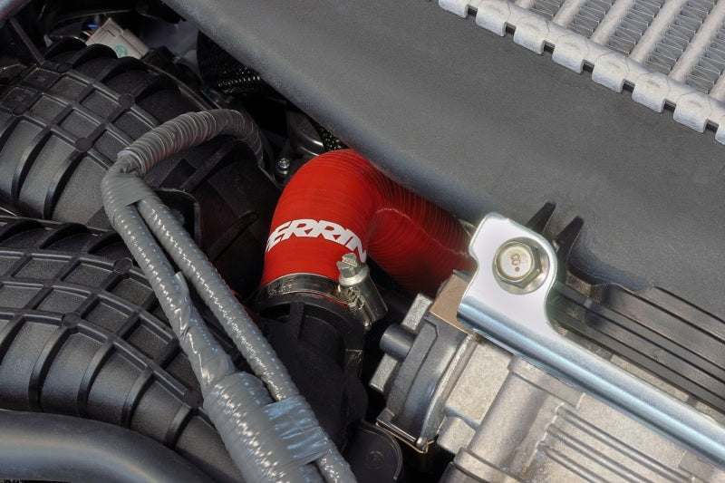 Perrin Performance PERRIN Ascent Outback Turbo PCV Hose - Red for 22-26 Subaru WRX - view 5
