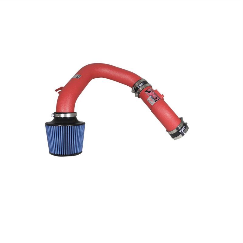 Injen Wrinkle Red Cold Air Intake for 04-07 Subaru WRX/STI - view 3