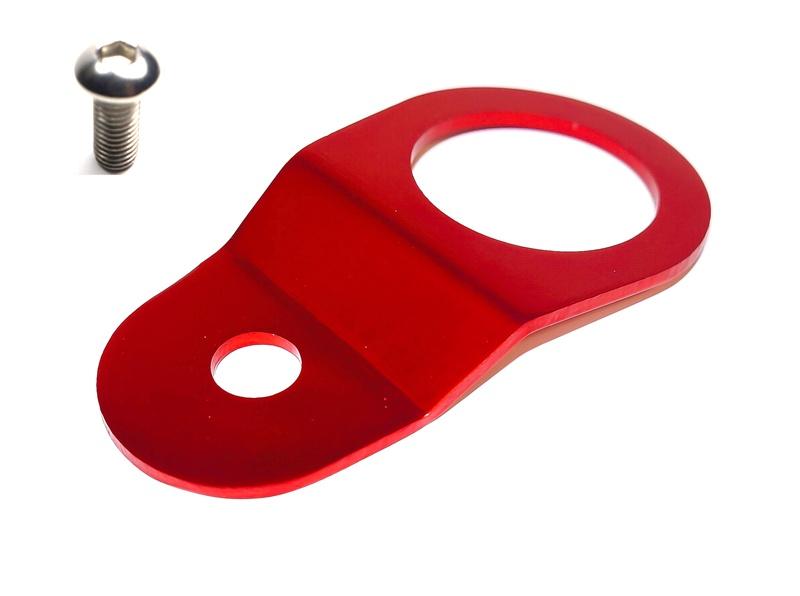 Torque Solution Black Radiator Stay Bracket: for 02-07 Subaru WRX/STI/Impreza - view 3