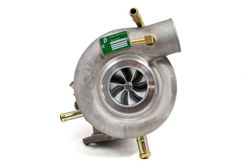 Forced Performance Green UHF BB Turbo 60mm Black Housing Ext WG with Oil Line for Subaru WRX/STI - view 2